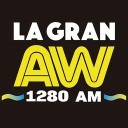 Logo de LA GRAN AW 1280 (MTY) - 1280 AM - XEAW-AM - Multimedios Radio - Monterrey, Nuevo León