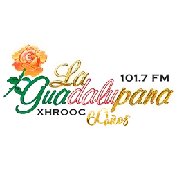 Logo de LA GUADALUPANA 101.7 (Chetumal) - 101.7 FM - XHROOC-FM - Grupo SIPSE Radio - Chetumal, Quintana Roo