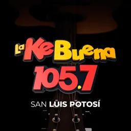 Logo de La Ke Buena San Luis Potosí - 105.7 FM - XHBM-FM - GlobalMedia - San Luis Potosí, SL