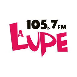 Logo de LA LUPE 105.7 (Veracruz) - 105.7 FM - XHPUGC-FM - Multimedios Radio - Veracruz, Veracruz