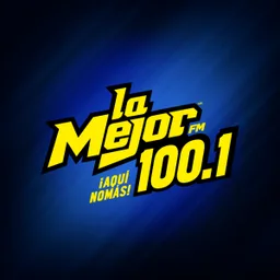 Logo de LA MEJOR FM 100.1 (Tampico) - 100.1 FM - XHJT-FM - MVS Radio - Tampico, Tamaulipas