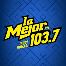 Logo de LA MEJOR FM 103.7 (Durango) - 103.7 FM - XHDGO-FM - Armas Radio - Durango, Durango