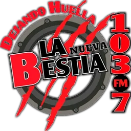 Logo de LA NUEVA BESTIA 103.7 (Toluca) - 103.7 FM - XHQY-FM - Toluca, Estado de México