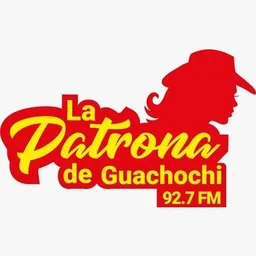 Logo de LA PATRONA 92.7 (Guachochi) - 92.7 FM - XHPCHO-FM - Grupo Bustillos Radio - Guachochi, Chihuahua