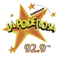Logo de La Poderosa 92.9 Santiago Ixcuintla