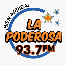 Logo de LA PODEROSA 93.7 (Acapulco) - 93.7 FM - XHPA-FM - Grupo Radio Comunicación - Acapulco, Guerrero