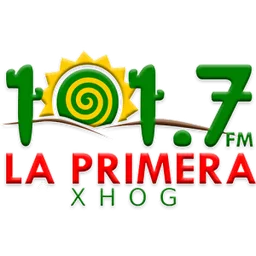 Logo de La Primera (Ojinaga) - 101.7 FM - XHOG-FM - Grupo BM Radio - Ojinaga, Chihuahua