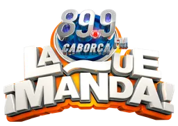 Logo de La Que Manda (Guaymas) - 90.1 FM - XHGYS-FM - Radiovisa - Guaymas, Sonora