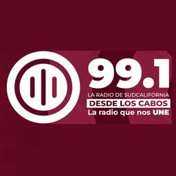 Logo de LA RADIO DE SUDCALIFORNIA 99.1 (Los Cabos) - 99.1 FM - XHLUC-FM - Instituto Estatal de Radio y Televisión de Baja California Sur - Cabo San Lucas, Baja California Sur