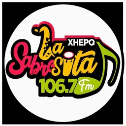 Logo de LA SABROSITA 106.7 (Ciudad Melchor Múzquiz) - 106.7 FM - XHEPQ-FM - Grupo M Radio - Ciudad Melchor Múzquiz, Coahuila