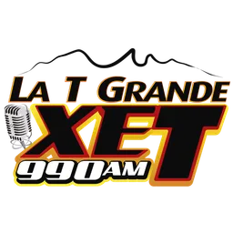 Logo de LA T GRANDE 990 (MTY) - 990 AM - XET-AM - Multimedios Radio - Monterrey, Nuevo León