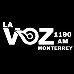 Logo de LA VOZ 1190 (MTY) - 1190 AM - XECT-AM - La Voz Radio / Núcleo Radio Monterrey - Monterrey, Nuevo León