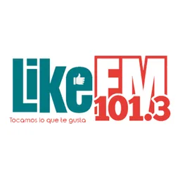 Logo de LIKE FM 101.3 (Delicias) - 101.3 FM - XHBN-FM - GRD Multimedia - Delicias, Chihuahua