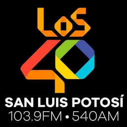 Logo de LOS40 540 (San Luis Potosí) - 540 AM - XEWA-AM - GlobalMedia - San Luis Potosí, San Luis Potosí