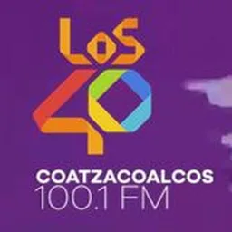 Logo de LOS40 Coatzacoalcos - 100.1 FM - XHNE-FM - Liberal del Sur - Coatzacoalcos, Veracruz