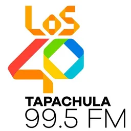 Logo de LOS40 Tapachula - 99.5 FM - XHEZZZ-FM- Radio Núcleo - Tapachula, Chiapas