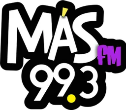 Logo de Más FM (San Luis Potosí) - 99.3 FM - XHTL-FM - MG Radio - San Luis Potosí, SL