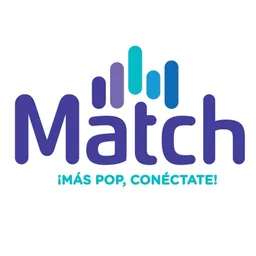 Logo de MATCH: ¡Más Pop, Conéctate!