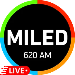 Logo de MILED 620 (San Luis Potosí) - 620 AM - XEPBSD-AM - Grupo Miled - San Luis Potosí, San Luis Potosí