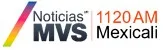 Logo de Noticias MVS (Mexicali) - 1120 AM - XEMX-AM - MVS Radio - Mexicali, Baja California