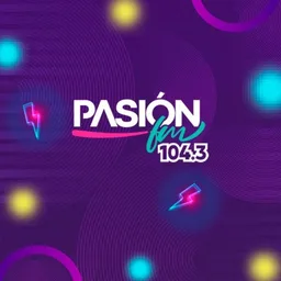 Logo de Pasión FM (Puebla) - 104.3 FM - XHPUE-FM - Cinco Radio - Puebla, PU