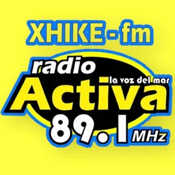 Logo de RADIO ACTIVA 89.1 (Salina Cruz) - 89.1 FM - XHIKE-FM - Ike Siidi Viaa, AC - Salina Cruz, Oaxaca
