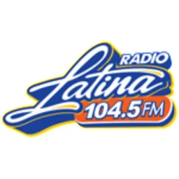 Logo de RADIO LATINA 104.5 (Tijuana) - 104.5 FM - XHLTN-FM - Grupo Imagen - Tijuana, Baja California