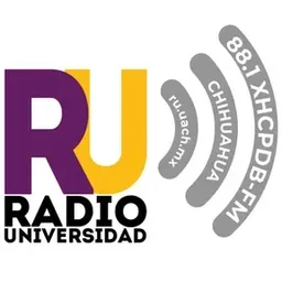 Logo de RADIO UNIVERSIDAD 88.1 (Chihuahua) - 88.1 FM - XHCPDB-FM - Universidad Autónoma de Chihuahua - Chihuahua, Chihuahua