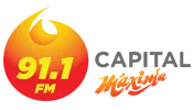Logo de Region 91.1 FM (Capital Maxima) - XHMZI-FM - Monclova, Coahuila