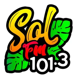 Logo de SOL FM 101.3 (Atlixco) - 101.3 FM - XHVP-FM - Cinco Radio - Atlixco, Puebla