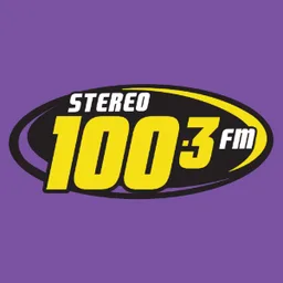 Logo de Stereo 100.3 (Hermosillo) - 100.3 FM - XHSD-FM - Hermosillo, Sonora