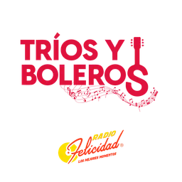 Logo de TRÍOS Y BOLEROS de Radio Felicidad: Clásicos de los 50s y 60s