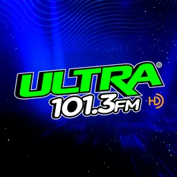 Logo de ULTRA 101.3 (Toluca) - 101.3 FM - XHZA-FM - Grupo ULTRA - Toluca, Estado de México