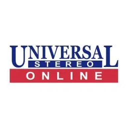 Logo de UNIVERSAL STEREO ONLINE (CDMX) - Online - www.universalstereoonline.com - Grupo Radio Centro - Ciudad de México