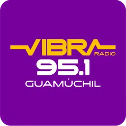 Logo de VIBRA RADIO 95.1 (Guamúchil) - 95.1 FM - XHCCCI-FM - Grupo Vibra Medios - Guamúchil, Sinaloa
