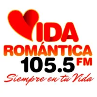Logo de VIDA ROMÁNTICA 105.5 (Piedras Negras) - 105.5 FM - XHRE-FM - Radiorama Piedras Negras - Piedras Negras, Coahuila