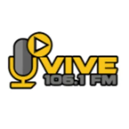 Logo de VIVE 106.1 (Morelia) - 106.1 FM - XHSCCN-FM - RM Morelia - Morelia, Michoacán
