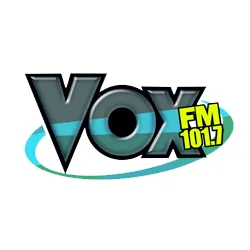 Logo de VOX FM 101.7 (Honduras) - 101.7 FM - HRTX - Emisoras Unidas - Tegucigalpa, Honduras