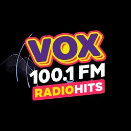 Logo de VOX FM Radio Hits 100.1 (Cuernavaca) - 100.1 FM - XHTIX-FM - Cuernavaca, Morelos