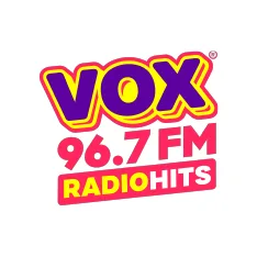 Logo de VOX FM Radio Hits 96.7 (Puerto Vallarta) - 96.7 FM - XHCCBA-FM - Grupo Radio Cañón - Puerto Vallarta, Jalisco