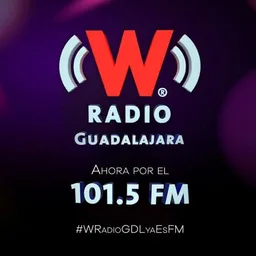 Logo de W RADIO 101.5 (GDL) - 101.5 FM - XHWK-FM - Radiópolis - Guadalajara, Jalisco