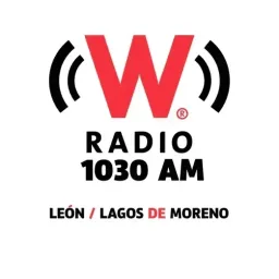 Logo de W RADIO 1030 (León) - 1030 AM - XEROPJ-AM - GlobalMedia - Lagos de Moreno, Jalisco