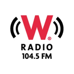 Logo de W RADIO 104.5 (Córdoba) - 104.5 FM - XHEVC-FM - Grupo Radio Cañón - Córdoba, Veracruz