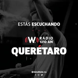 Logo de W Radio Querétaro - 1310 AM - XEQRMD-AM - GlobalMedia - Querétaro, Querétaro