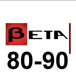 Logo de RÁDIO BETA 80-90