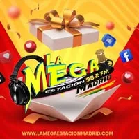 Logo de La Mega Estación Madrid 98.2 FM
