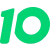 Logo de Radio 10 non-stop