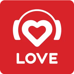Logo de love radio