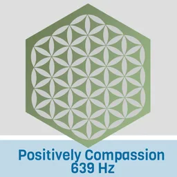 Logo de Positively Compassion 639Hz -om