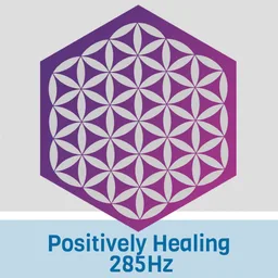 Logo de Positively Healing 285Hz -om